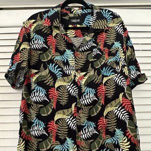 Collectif Tropical Button-Up Shirt XL